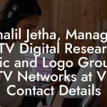 Khalil Jetha, Manager MTV Digital Research Music and Logo Group at MTV Networks at VH1 Contact Details