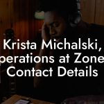 Krista Michalski, Operations at Zone 4 Contact Details