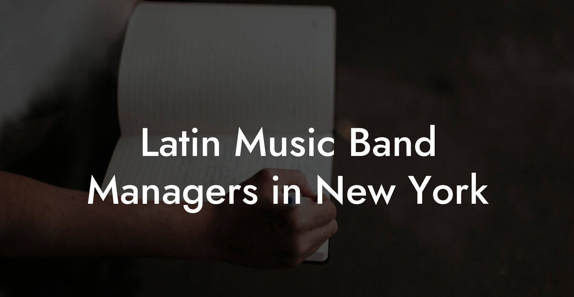 Latin Music Band Managers in New York