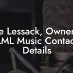 Lee Lessack, Owner at LML Music Contact Details