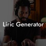 liric generator lyric assistant