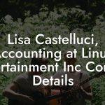 Lisa Castelluci, Accounting at Linus Entertainment Inc Contact Details