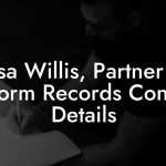 Lisa Willis, Partner at Reform Records Contact Details