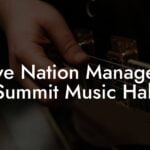 Live Nation Managers Summit Music Hall