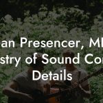 Lohan Presencer, MD at Ministry of Sound Contact Details