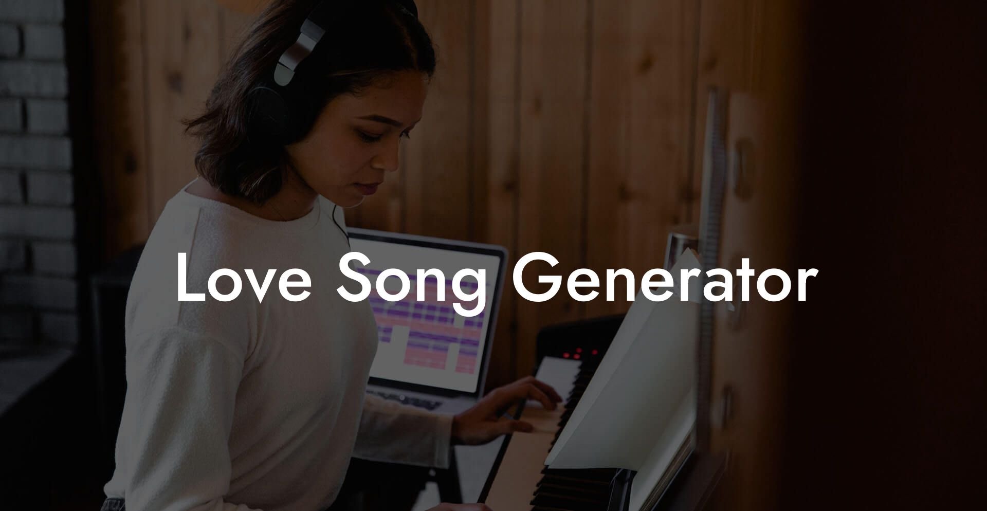 love song generator lyric assistant
