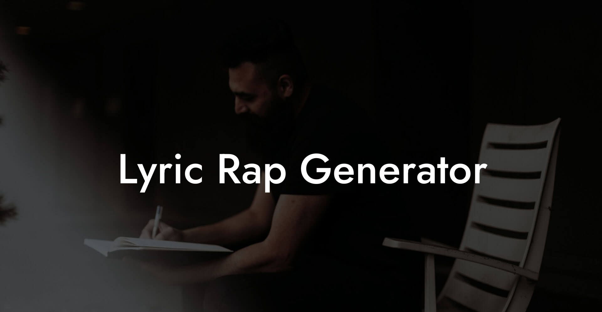 lyric rap generator lyric assistant