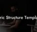 lyric structure template lyric assistant
