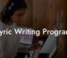 lyric writing program lyric assistant