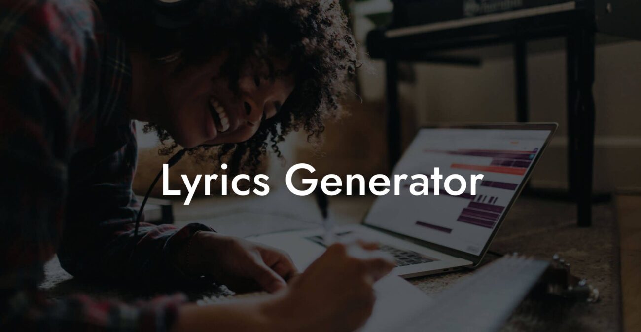 lyrics generator lyric assistant