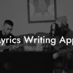 lyrics writing app lyric assistant