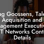 Mag Goossens, Talent Acquisition and Management Executive at BET Networks Contact Details