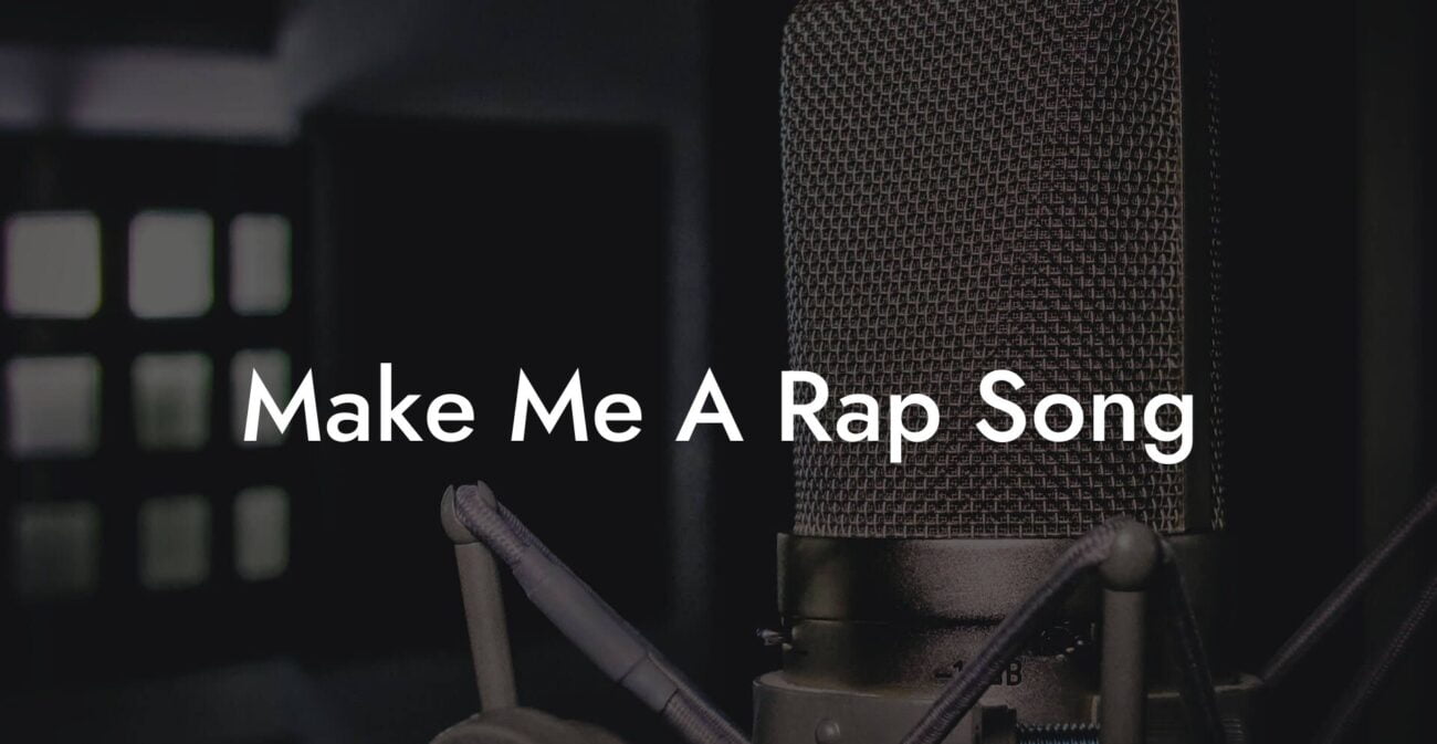 make me a rap song lyric assistant