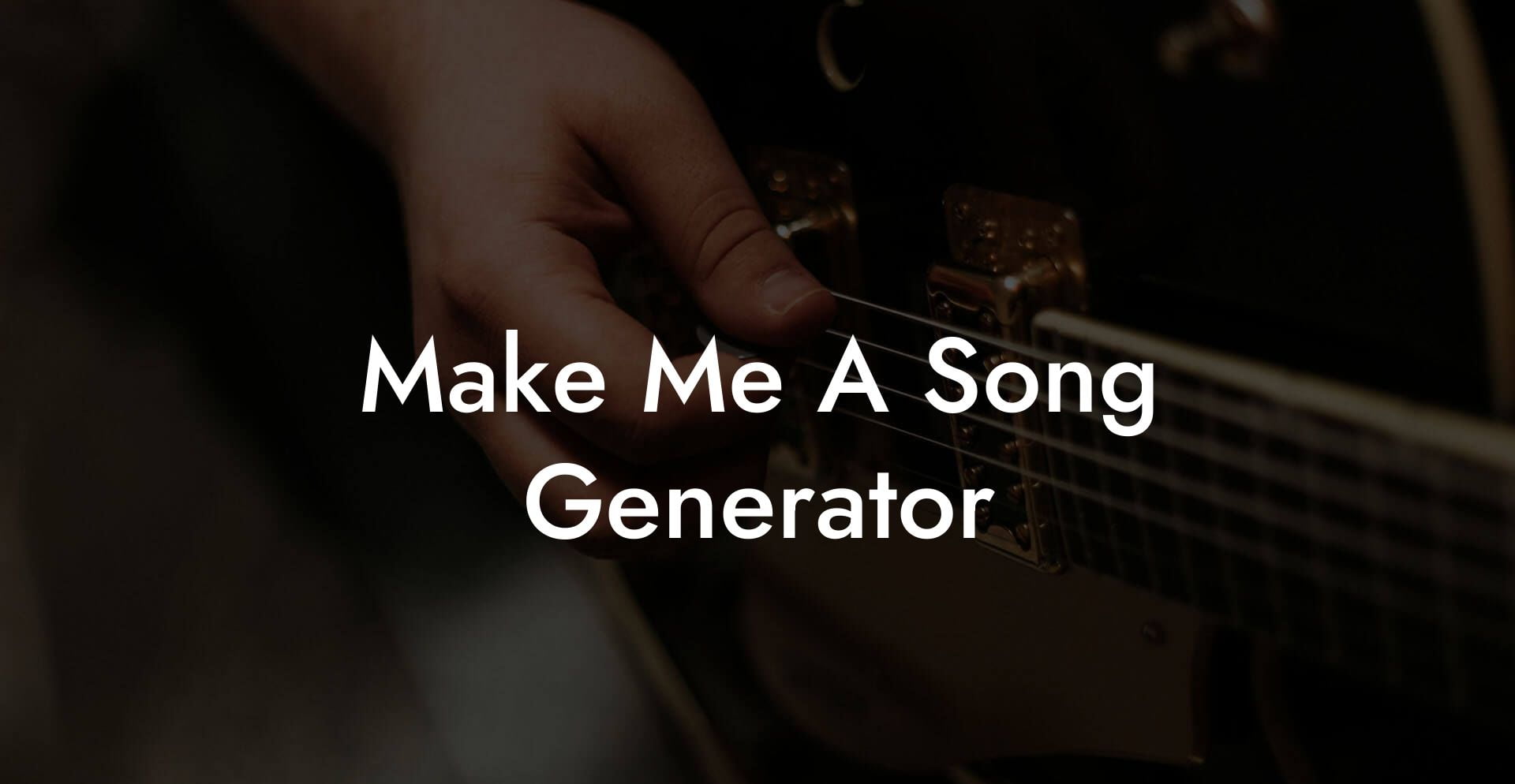 make me a song generator lyric assistant