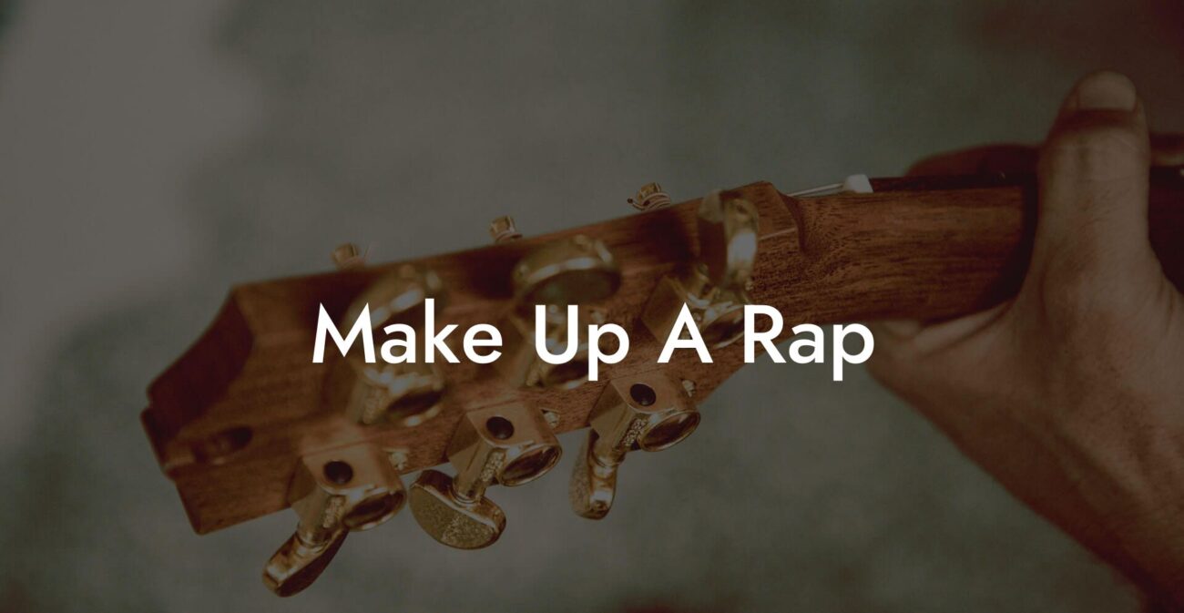 make up a rap lyric assistant