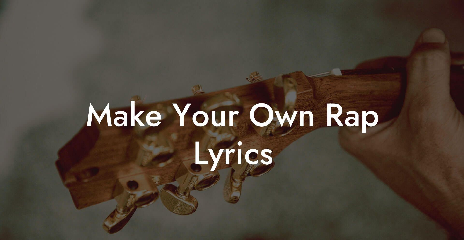 make your own rap lyrics lyric assistant