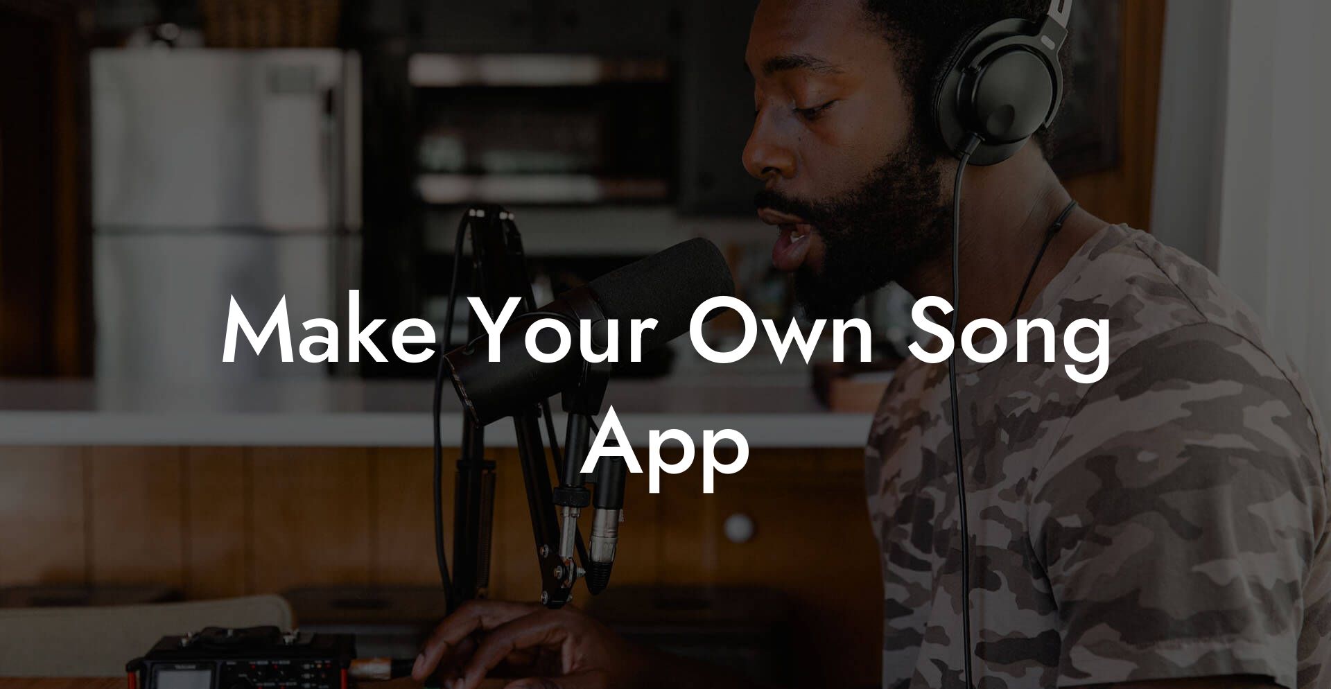 make your own song app lyric assistant