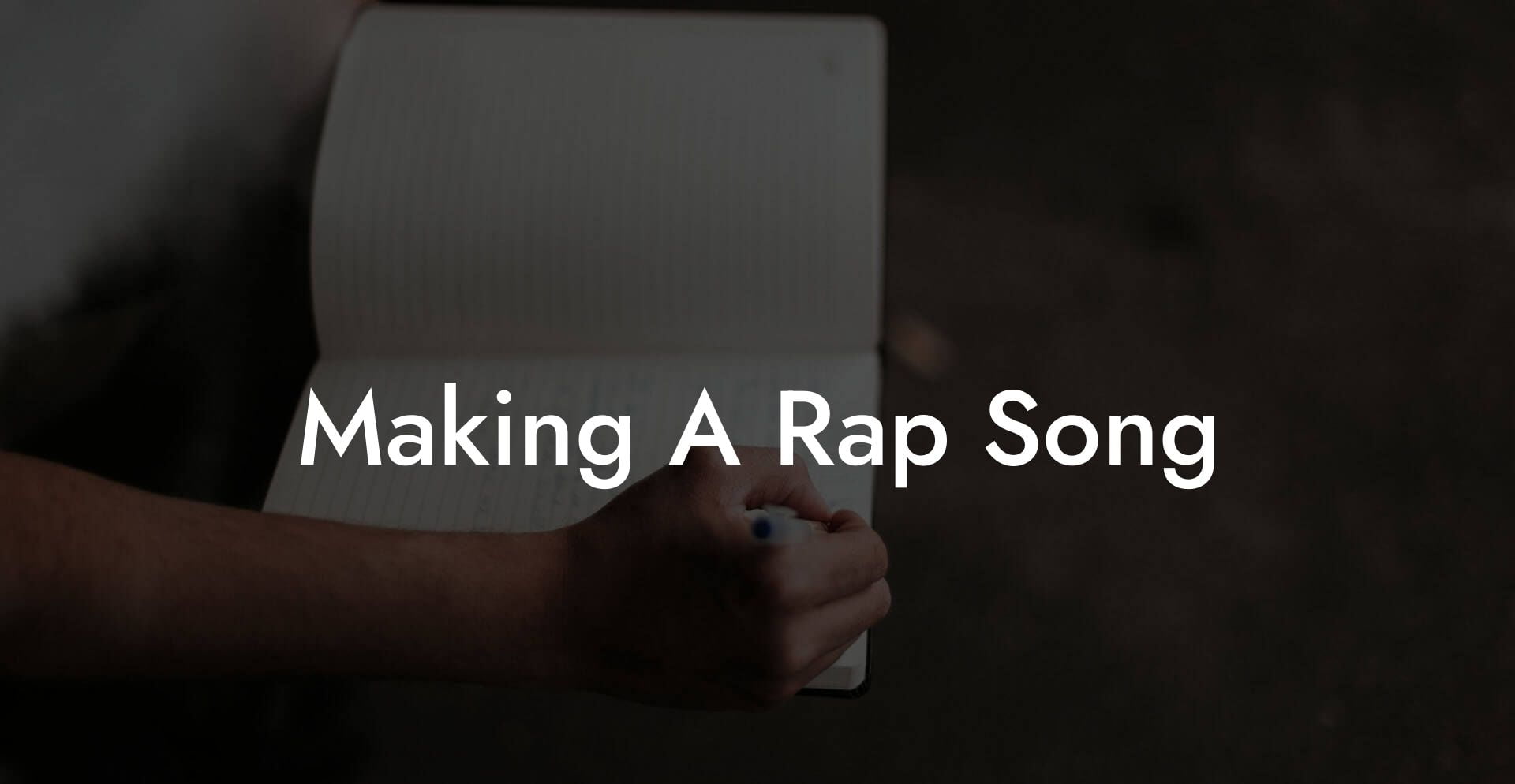 making a rap song lyric assistant