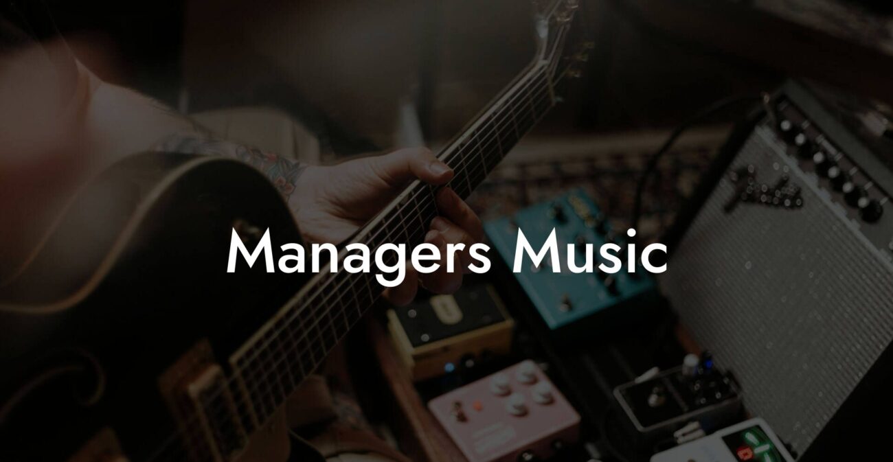 Managers Music
