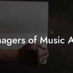 Managers of Music Artist