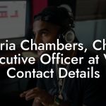 Maria Chambers, Chief Executive Officer at VH1 Contact Details