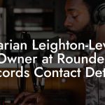 Marian Leighton-Levy, Owner at Rounder Records Contact Details