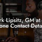 Mark Lipsitz, GM at Bar None Contact Details