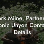 Mark Milne, Partner at Sonic Unyon Contact Details