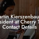 Martin Kierszenbaum, President at Cherry Tree Contact Details