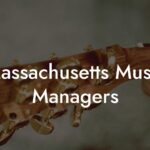 Massachusetts Music Managers