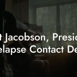 Matt Jacobson, President at Relapse Contact Details