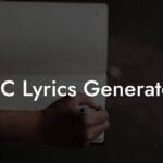 mc lyrics generator lyric assistant