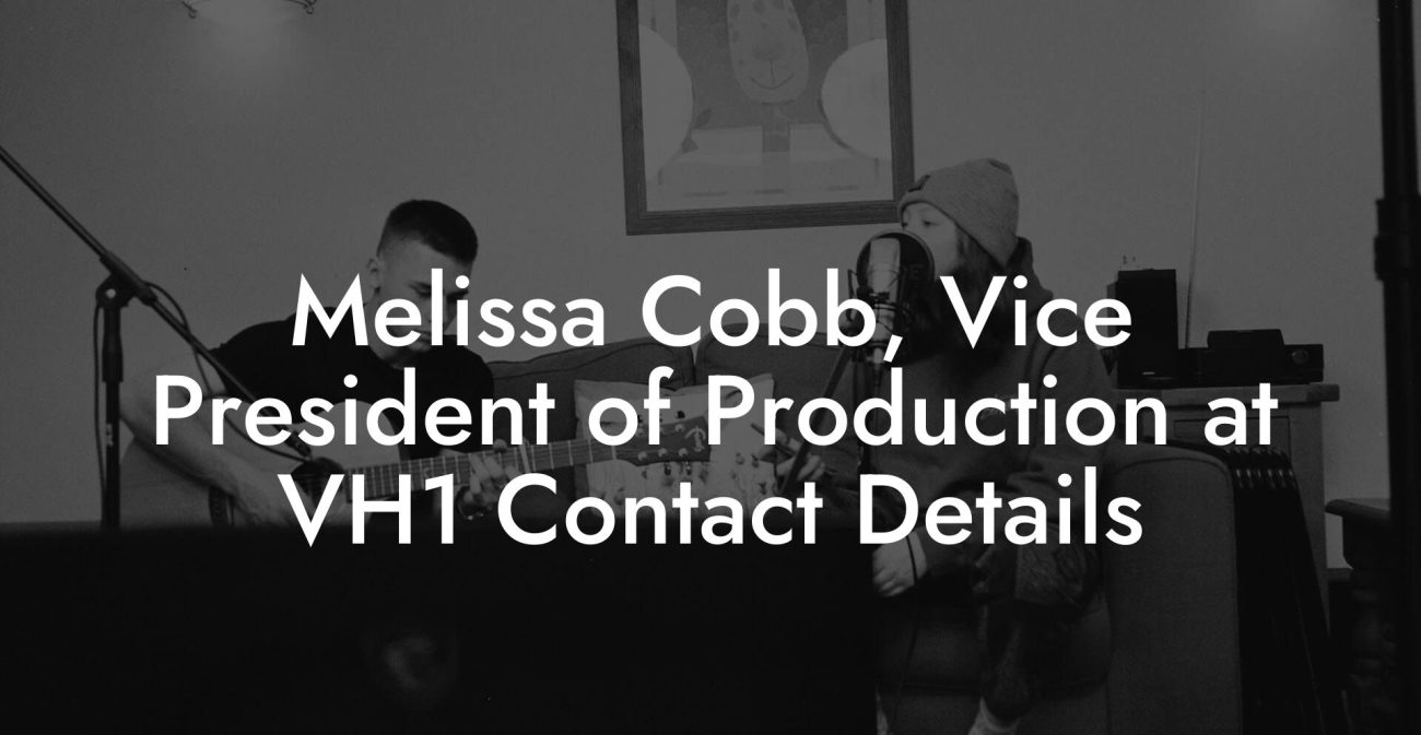 Melissa Cobb, Vice President of Production at VH1 Contact Details