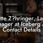 Mette Z?hringer, Label Manager at Iceberg A/S Contact Details