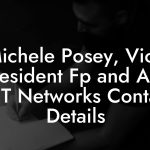 Michele Posey, Vice President Fp and A at BET Networks Contact Details