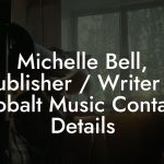 Michelle Bell, Publisher / Writer at Kobalt Music Contact Details