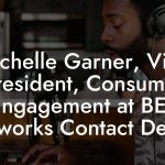 Michelle Garner, Vice President, Consumer Engagement at BET Networks Contact Details