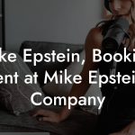 Mike Epstein, Booking Agent at Mike Epstein & Company