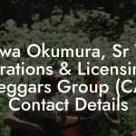 Miwa Okumura, Sr VP Operations & Licensing at Beggars Group (CA) Contact Details