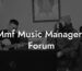 Mmf Music Managers Forum