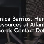 Monica Barrios, Human Resources at Atlantic Records Contact Details