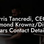 Morris Tancredi, CEO at Diamond Krownz/Divine Bars Contact Details