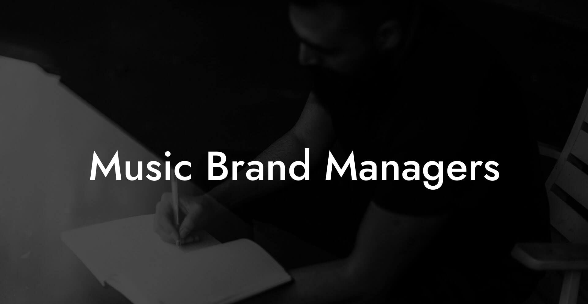 Music Brand Managers