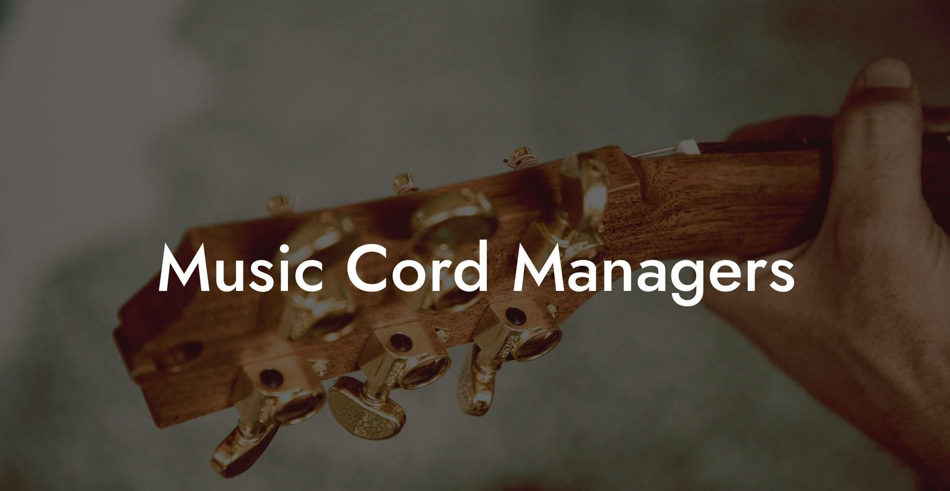 Music Cord Managers