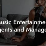 Music Entertainment Agents and Managers