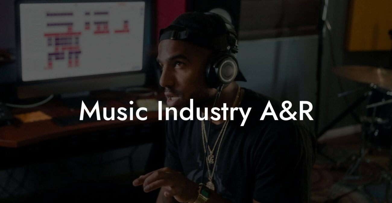 Music Industry A&R