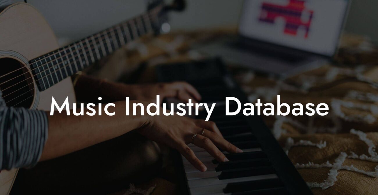 Music Industry Database