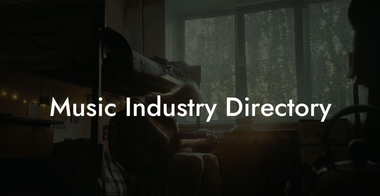 Music Industry Directory