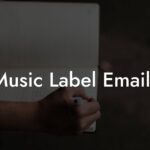 Music Label Emails