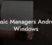 Music Managers Android Windows